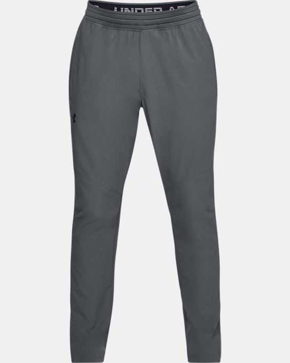 Men's UA WG Woven Pants, Gray, pdpMainDesktop image number 4